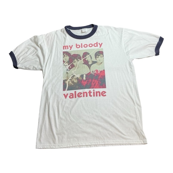 Augusta Sportswear Other - My Bloody Valentine Graphic Ringer Band T-Shirt